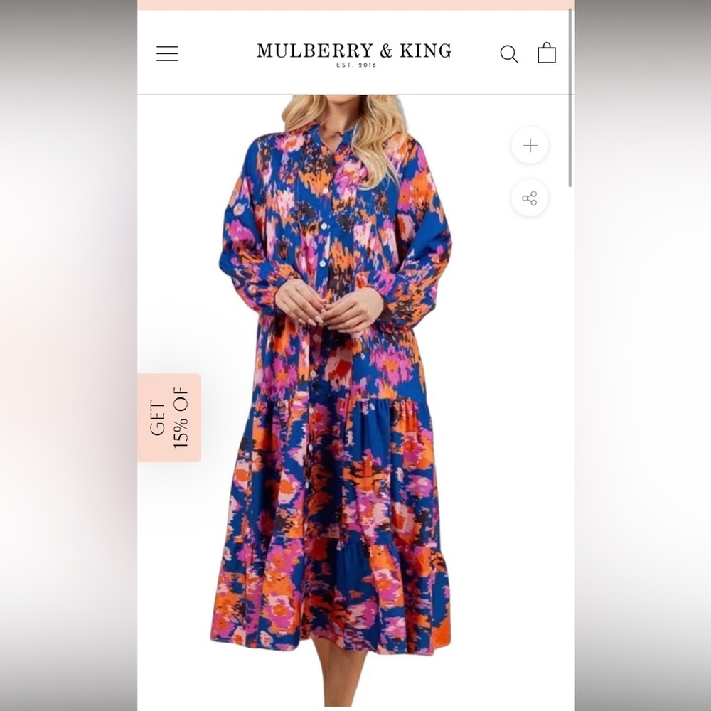 L Mulberry & King dress